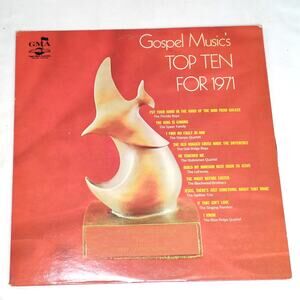Gospel Music’s Top Ten For 1971 LP Vinyl Record Canaan CAS-9710-LP